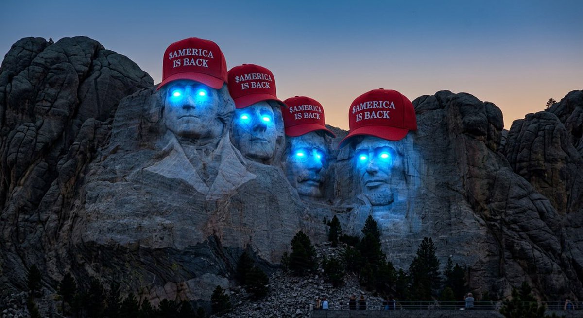 Disney60335639's tweet photo. @Shilllin AMERICA IS BACK. Simple. Powerful. Unstoppable. https://t.co/RtG3ZWreLw