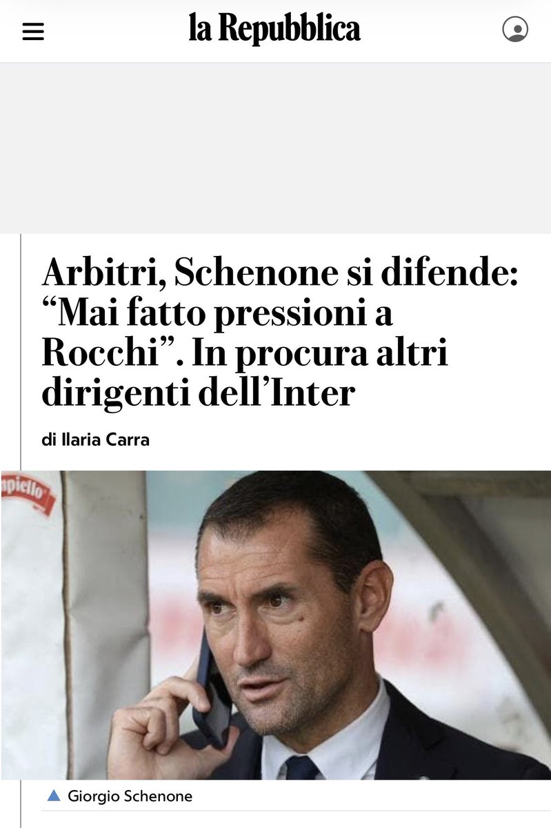 Si difende? Ma non era un semplice testimone? Altri dirigenti interisti? Ma non era una schermaglia tra arbitri? Potete annacquare quanto volete ma la verità è che siete una MAFIA da sempre!