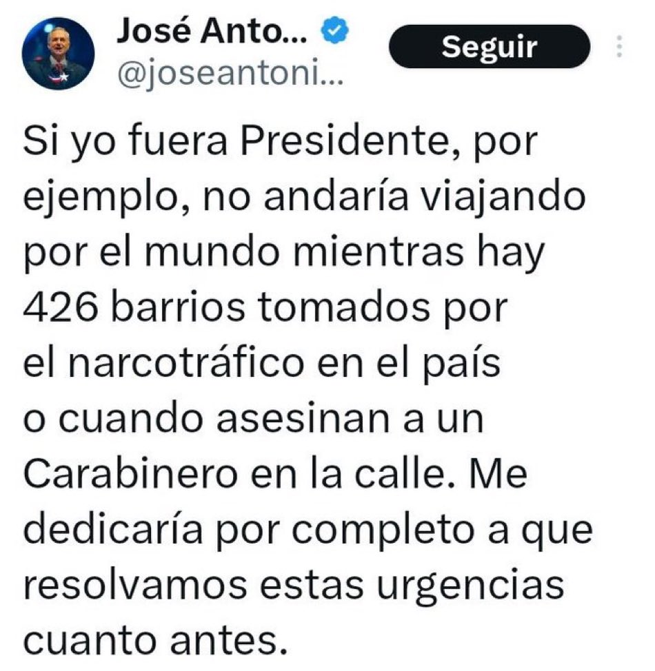 menos mal no es presidente(((??)))