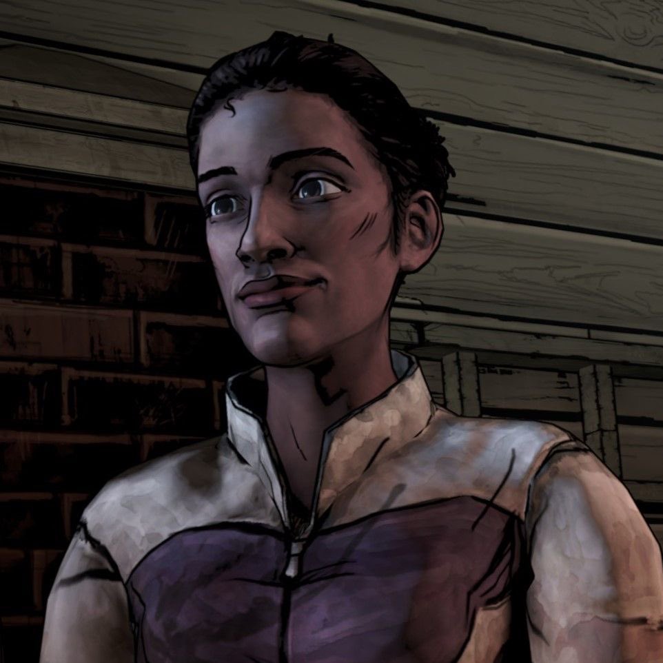 telltaletwdg's tweet photo. #7621 “My favorite part of the entire game series is when Lee first meets Christa and Omid, and the player can choose to walk up to Christa, and she’ll say “who’s into civil war history other than old white dudes?” And Lee slowly raises his hand with a lil smile. Idk thats + https://t.co/lermqrT1cp