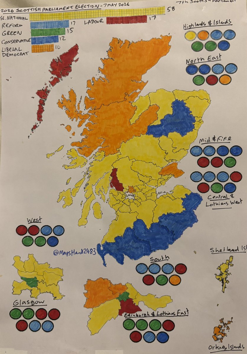 Hand-Coloured Election Maps tweet media