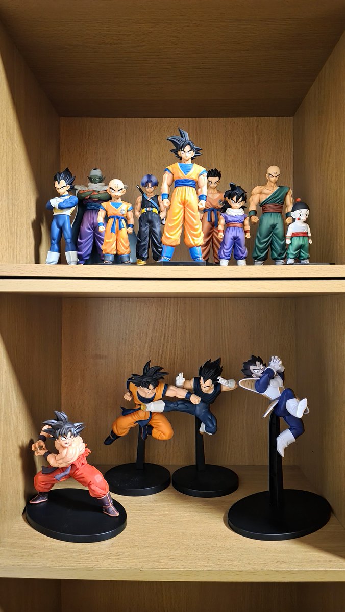 Z並べして 飾りたいよねやっぱり #ドラゴンボール #DRAGONBALL #フィギュア