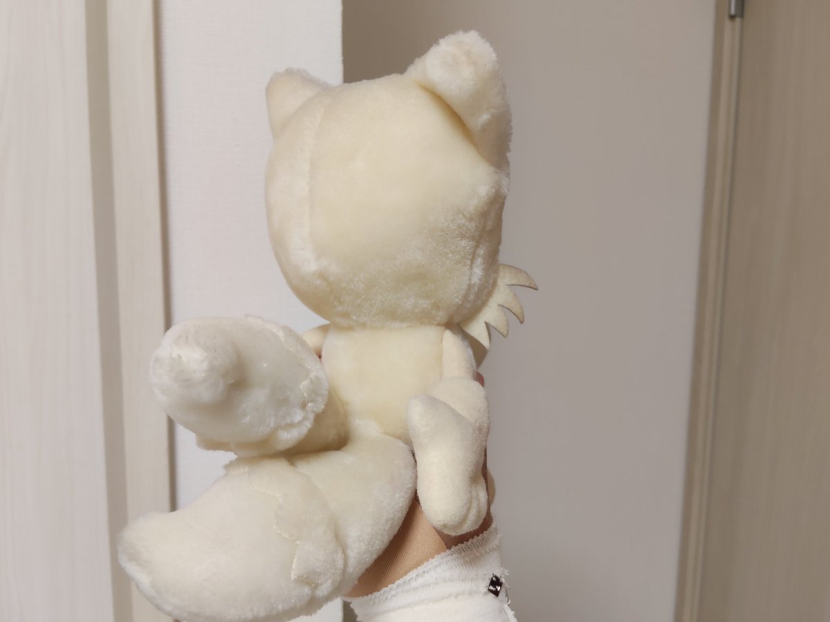 1998年のペールカラーテイルスくんのぬいぐるみ！