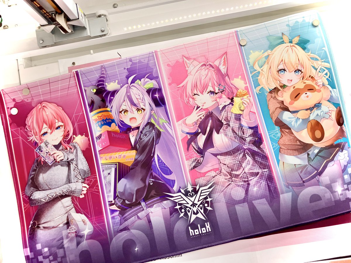 キャンペーン情報】 秘密結社holoX × GiGO キャンペーン後半開始