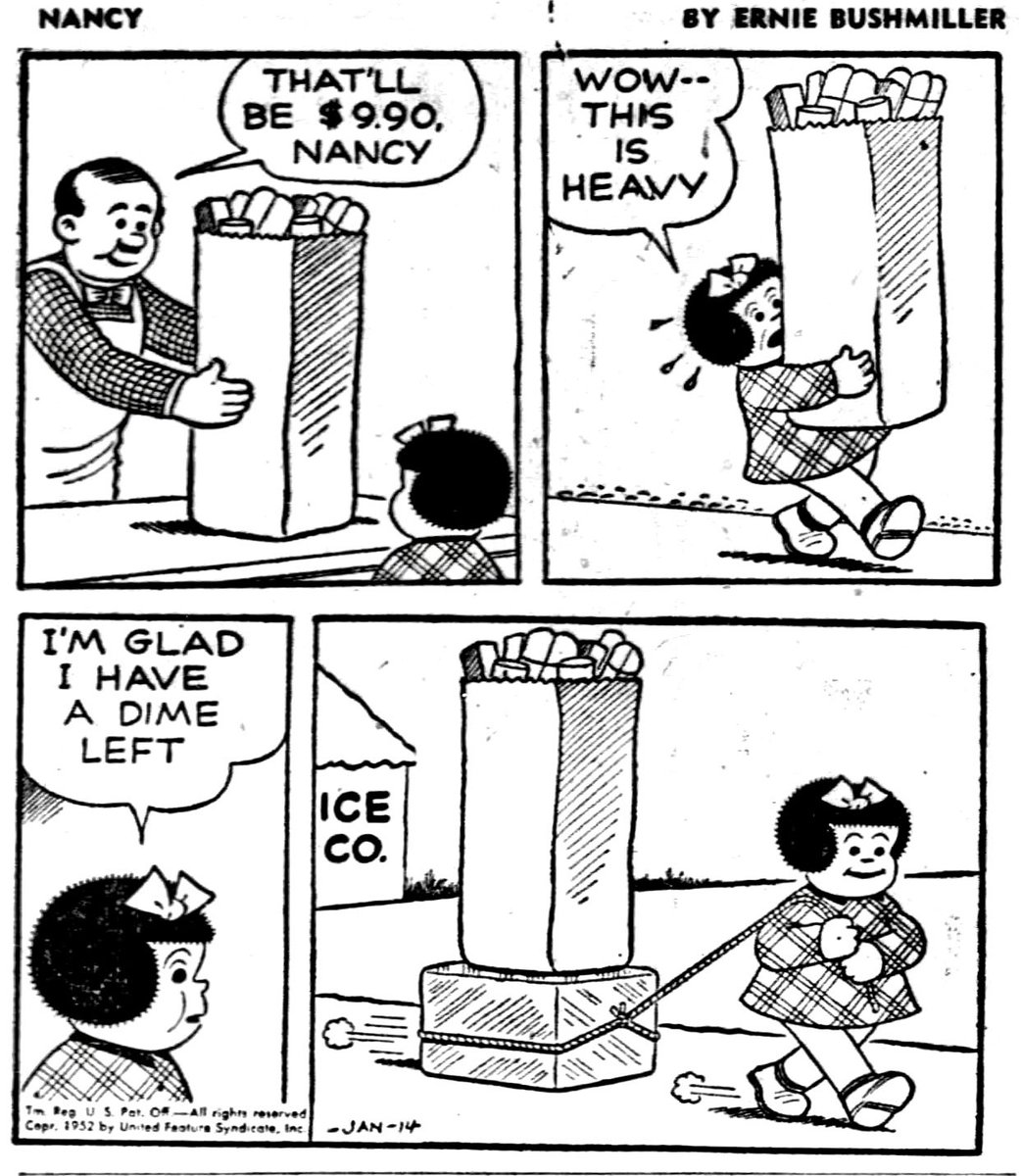 Daily Nancy Comic Strips. tweet media
