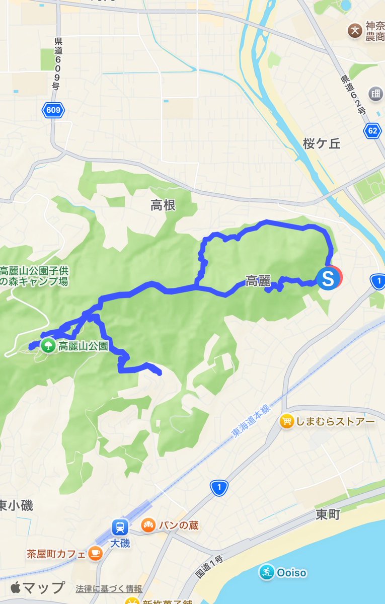 take___off's tweet photo. 2026.05.09    湘南平
大磯町 生涯学習館 ↔︎ 高麗山公園
6km／3時間　　約 16000歩
せっかくカロリー消費したのに、帰りにチキンタツタ2個セット食べたから、6kmの山歩きは無かった事になった https://t.co/Y9Cdikuqhj