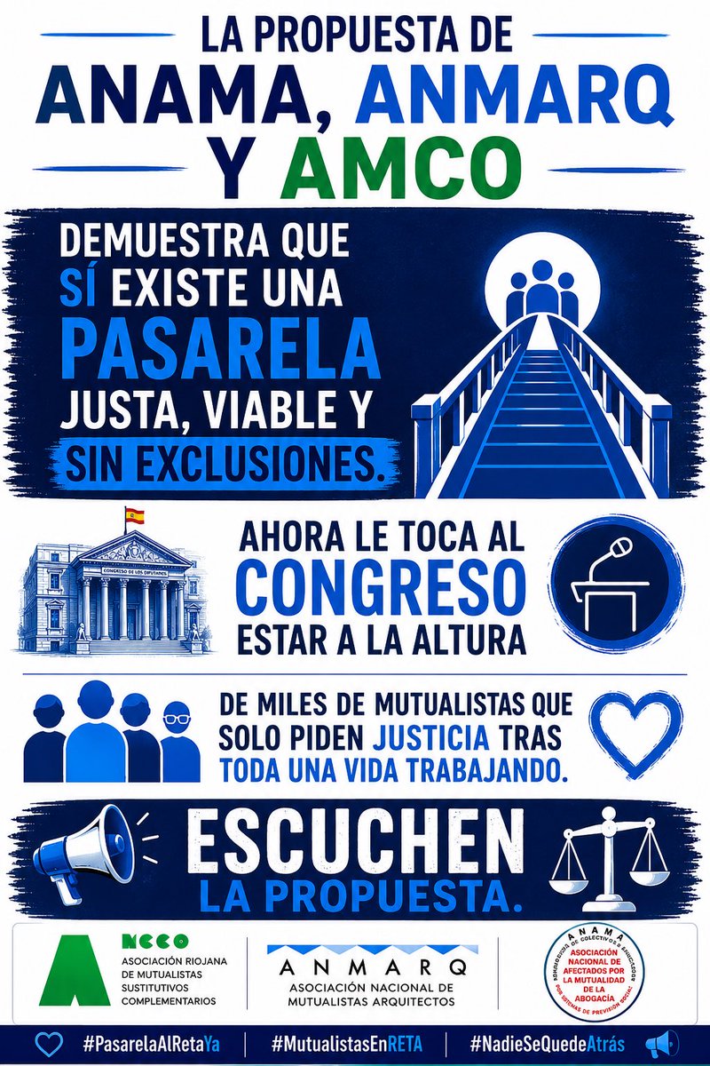 Asoc. Nac. Afectados por la Mutualidad Abogacía tweet media