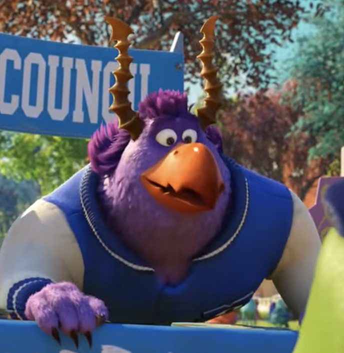 APPictures9's tweet photo. Randomly thinking about Brock from Monsters University.

Lowkey has one of the best designs in the Monsters Inc franchise and seems like a genuinely nice guy despite looking like a stereotypical college jock. https://t.co/ywggL1OaWV