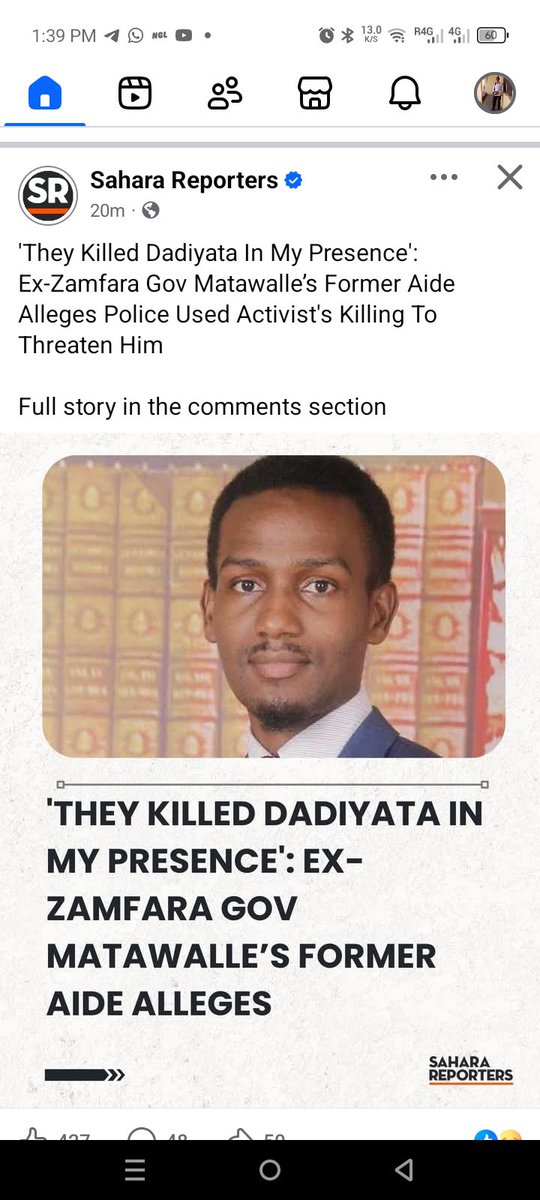 Let me state clearly that I do not trust the @policeng Nigeria Police Force’s <a href="/TunjiDisu1/">TUNJI DISU</a>’s IGP Monitoring Unit to investigate the disappearance and presumed killing of Dadiyata. 

They cannot be trusted to impartially investigate high-profile politicians and powerful interests