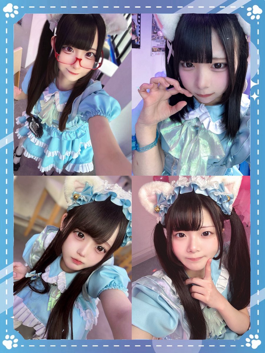 本日のねこちやん🐈‍⬛🎀 めと@metoCHz2 15-21 りず@l2Orz_ 15-21