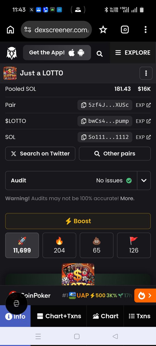 Jahanze83449563's tweet photo. $lotto family don't forget to vote https://t.co/Y8tj6rFfxo