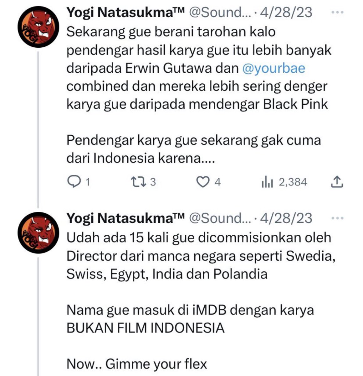 Verdhico Taufik tweet media