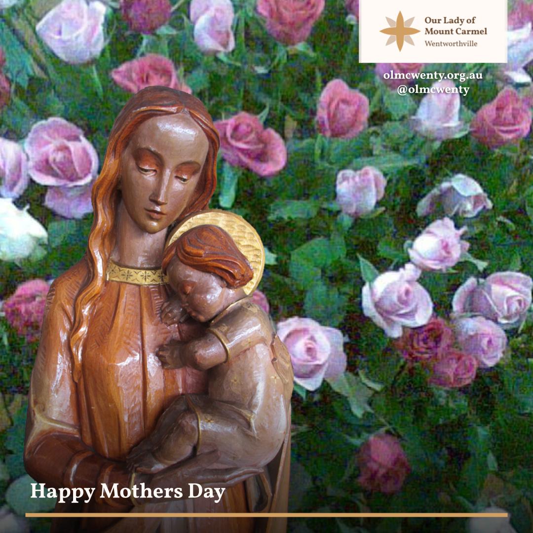 olmcwenty's tweet photo. Happy Mothers Day to all the mums in our parish.

We also remember and pray for our mothers who rest in the arms of God. Thank you to everyone who acknowledged them through our flowers for Mothers Day, which raises funds every year to support the Carmelite mission in Timor-Leste. https://t.co/hfjSs7yWJa