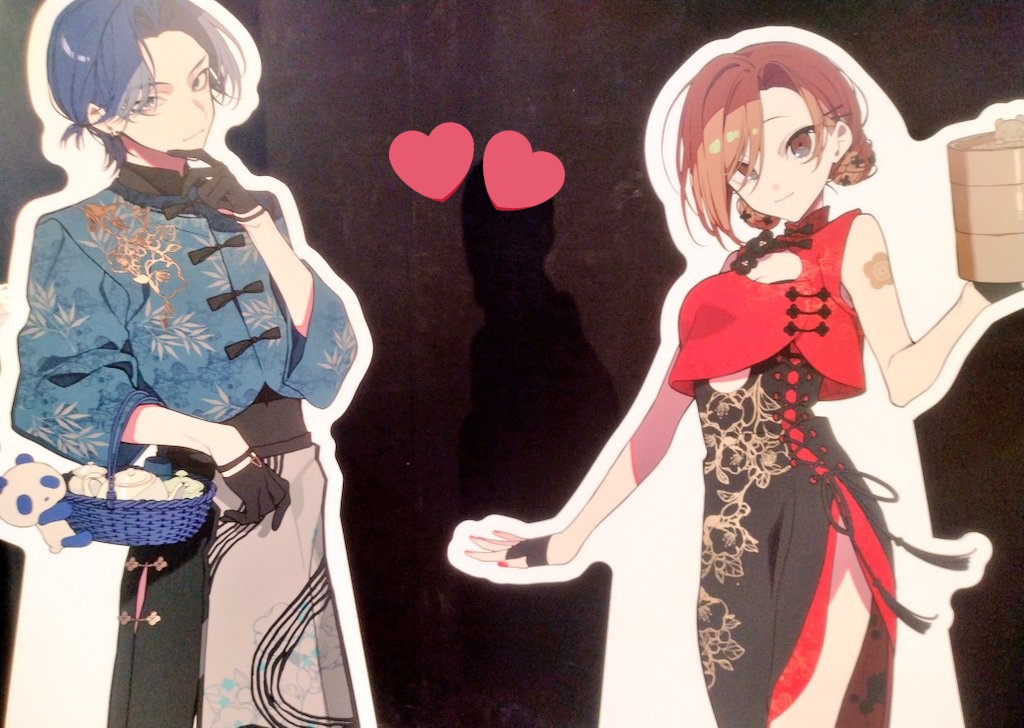 ちゃとらん様 らんま1/2』 描き下ろし らんま・シャンプー・あかね B2タペストリー