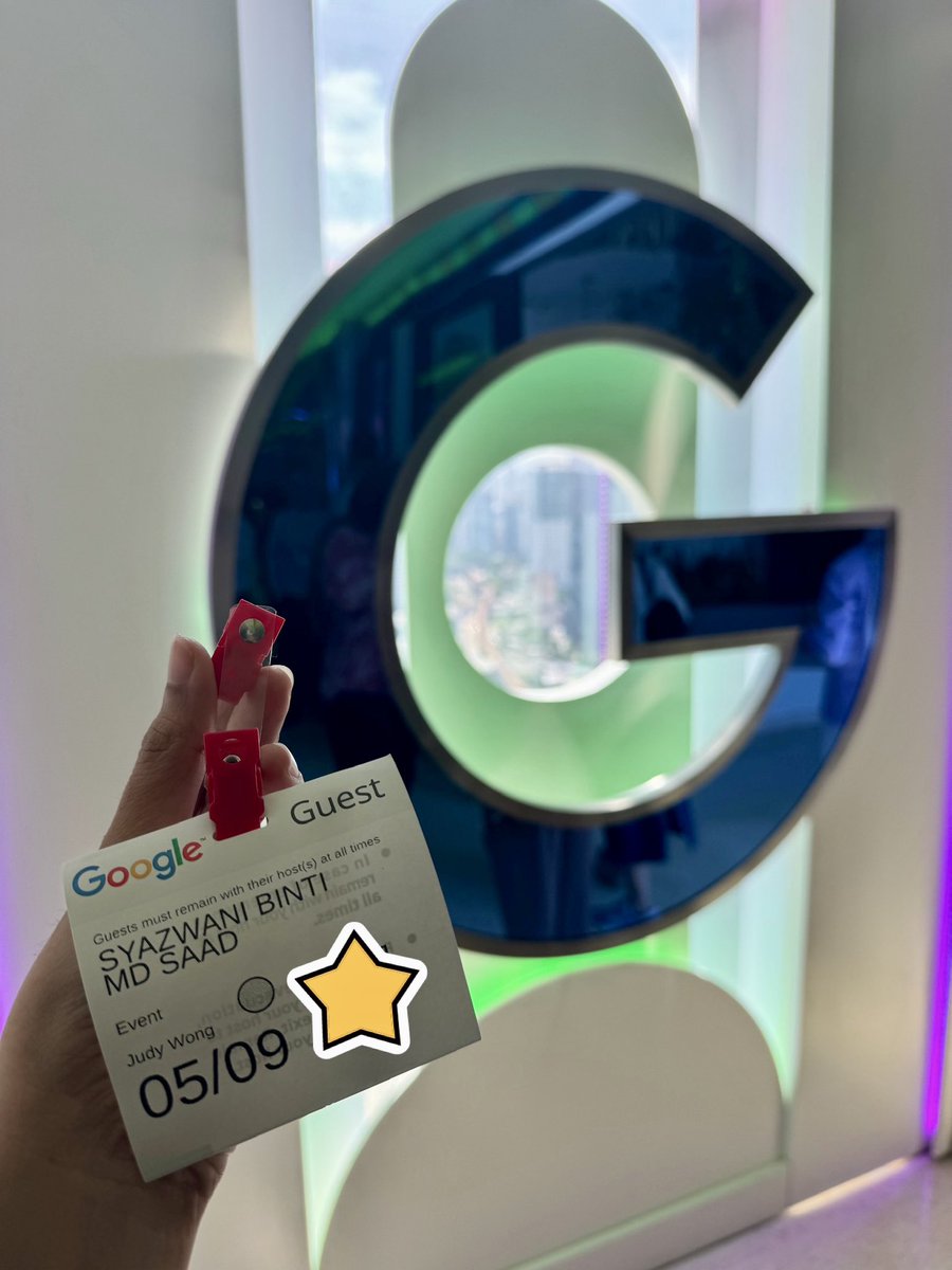 Today’s at Google Malaysia ❤️⭐️

P/S: will share more lepas ni.. tunggu sat korang, Mama nak pekena kopi dulu..
