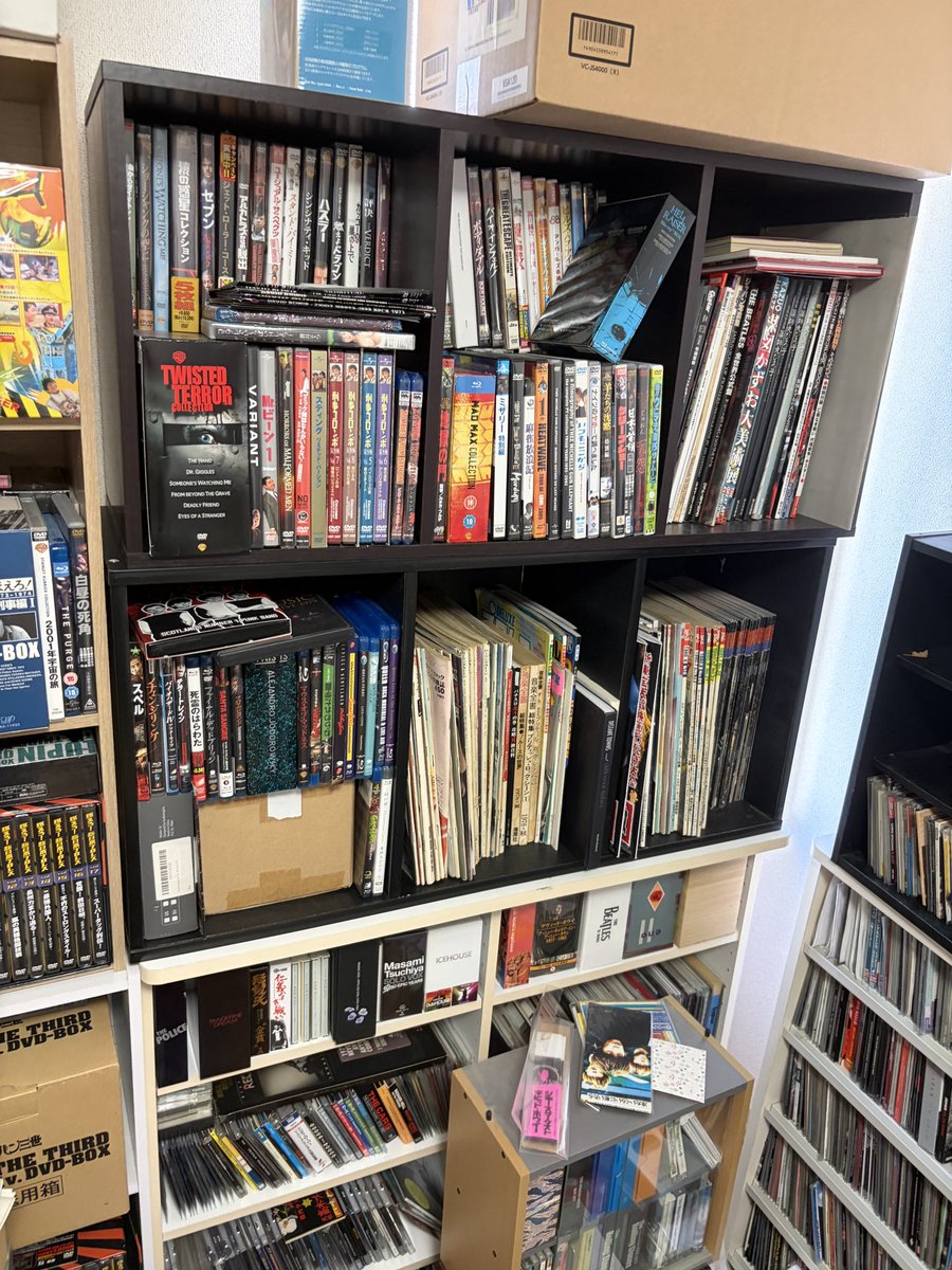 DVDも断捨離せねば