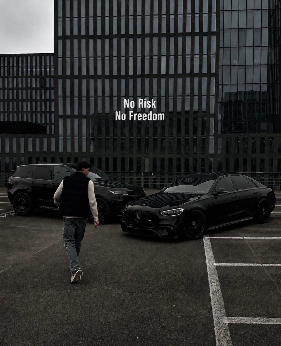 No Risk.

No Freedom.