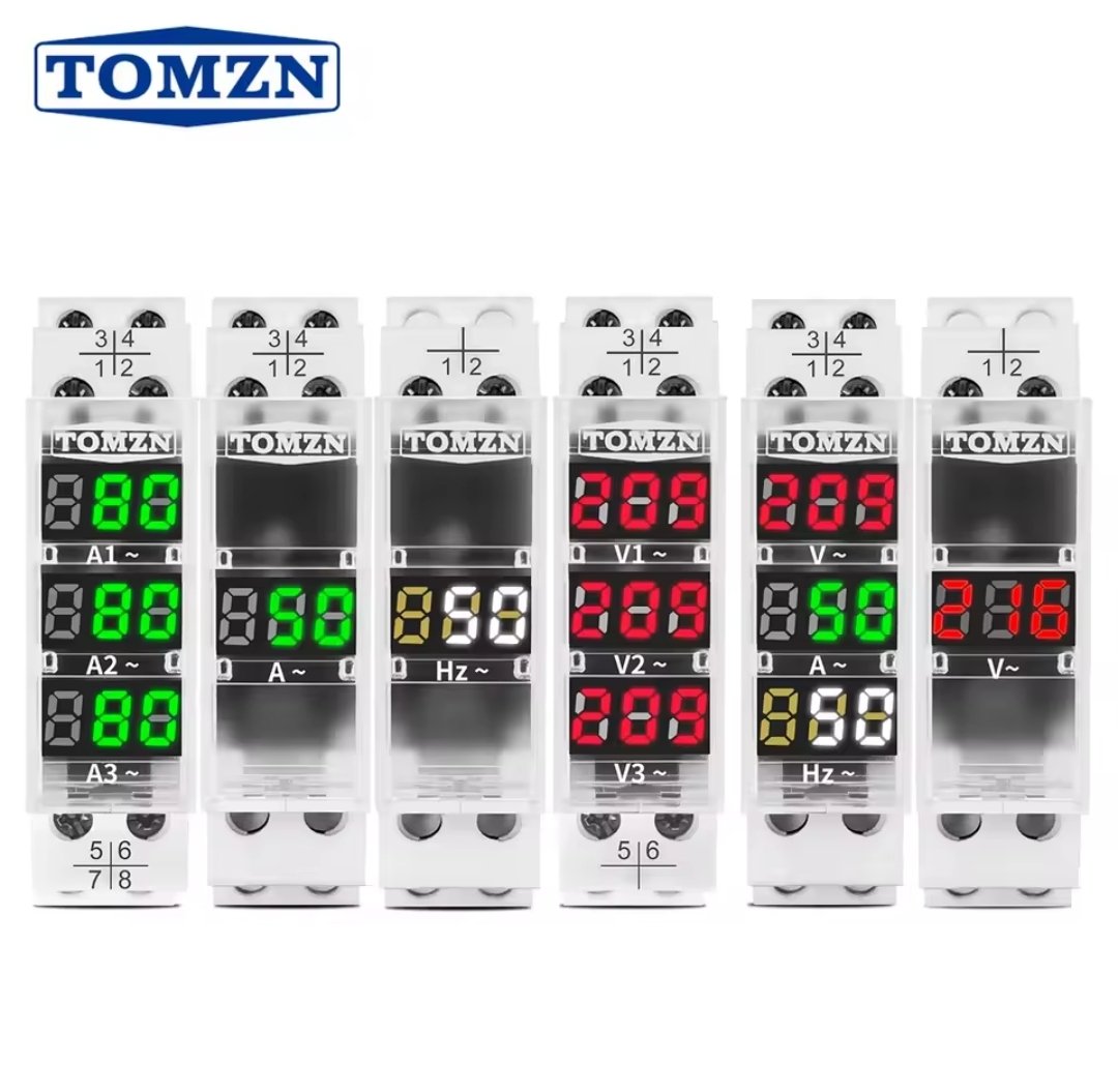 MUAliExpress's tweet photo. Цифровой измеритель напряжения и тока TOMZN на DIN-рейку 18 мм
✓ AC 40-500В, 220В, 380В, однофазный/трехфазный.
Цена, больше характеристик и заказать можно на сайте 👇 Алиэкспрес 
https://t.co/IdaX1ru2fw https://t.co/9t6CeJW0ua