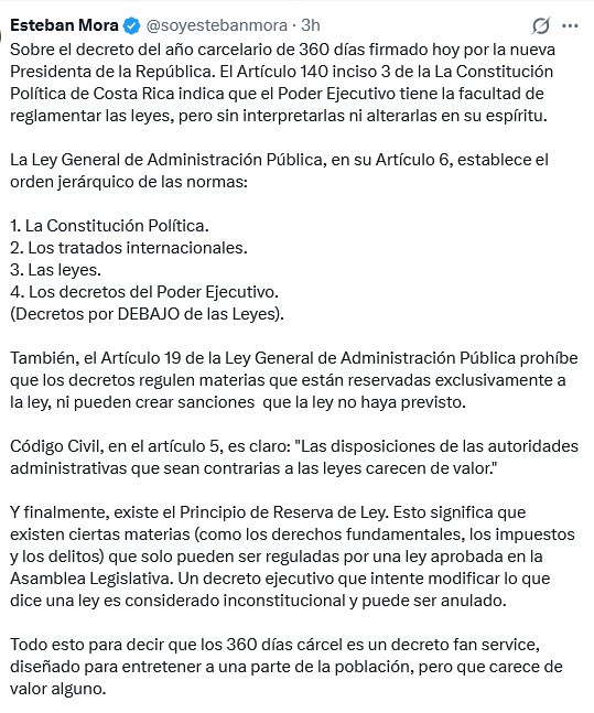 chmuca's tweet photo. @NabetseOco @RacheliuxCastro Decreto Fan Service porque ese reglamento no cambia sustancialmente nada. https://t.co/VFFjkLSd6T