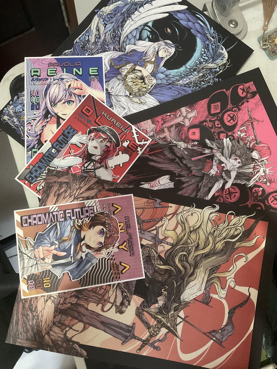 argarads's tweet photo. chromatic future prints for every A4 HoloSouls poster purchase for #CF22

see ya next week! https://t.co/tTOPZTRAwi