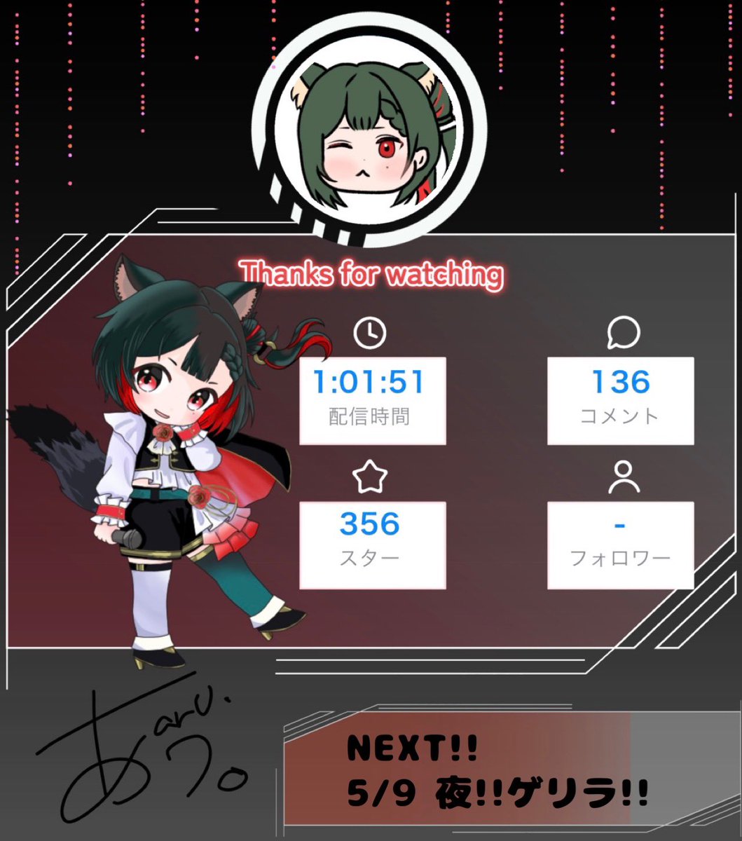 arU.(あう)@はふぅんあに tweet media