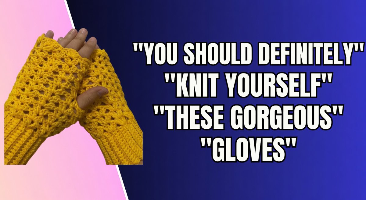 nil_gurumik's tweet photo. You should definitely knit yourself these gorgeous gloves. here's the link to the step-by-step and very easy tutorial video : https://t.co/J2ekXismgp
#crochet #glove #knittingpatterns #crochetpatterns #diy #handmade https://t.co/QMhpu6X2Q8