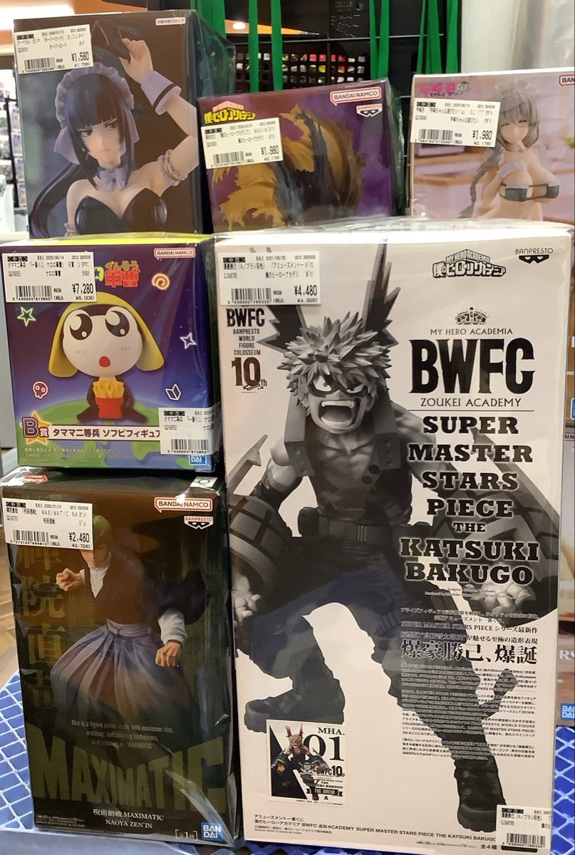 フィギュア沢山買取させて頂きました‼️ 僕のヒーローアカデミア、呪術