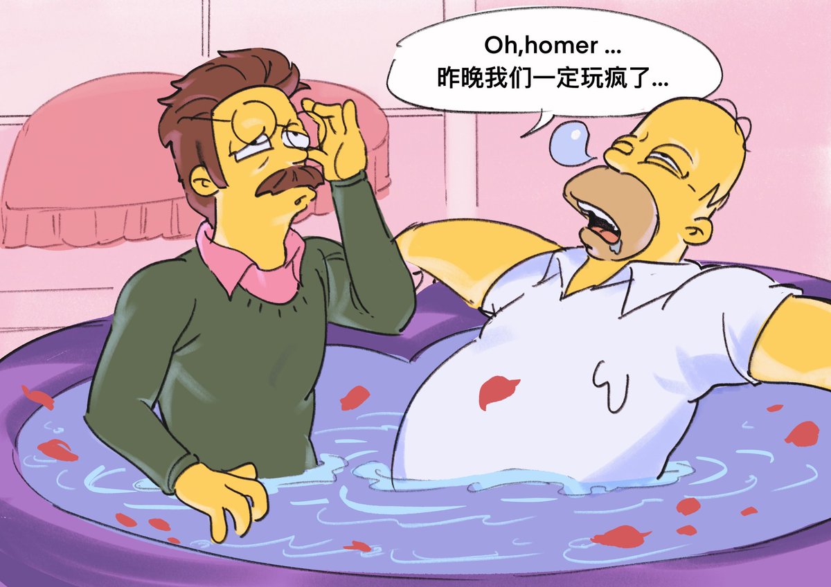sickshark3's tweet photo. #thesimpsons 还有Flanders❤️ https://t.co/psEov6VnMo