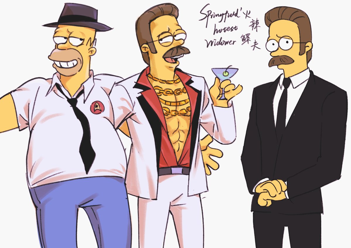 sickshark3's tweet photo. #thesimpsons 还有Flanders❤️ https://t.co/psEov6VnMo