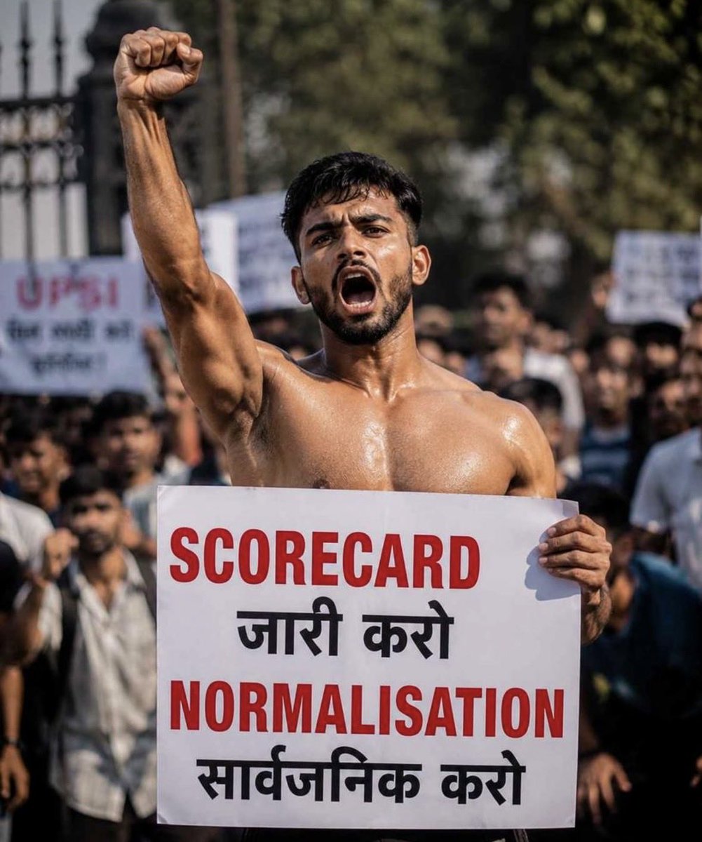 Himansh22848379's tweet photo. #UPSI का रिजल्ट आ गया लेकिन किसी के नंबर नहीं आए ।
भर्ती बोर्ड से निवेदन 🙏है सभी का स्कोर कार्ड जारी किया जाए।
प्राप्तांक अंक जानने का सबका संवैधानिक अधिकार है।
 
#Score_Card_जारी_करो
#Release_Score_Card 
@CMOfficeUP @upprpb https://t.co/Ok215iT8AI