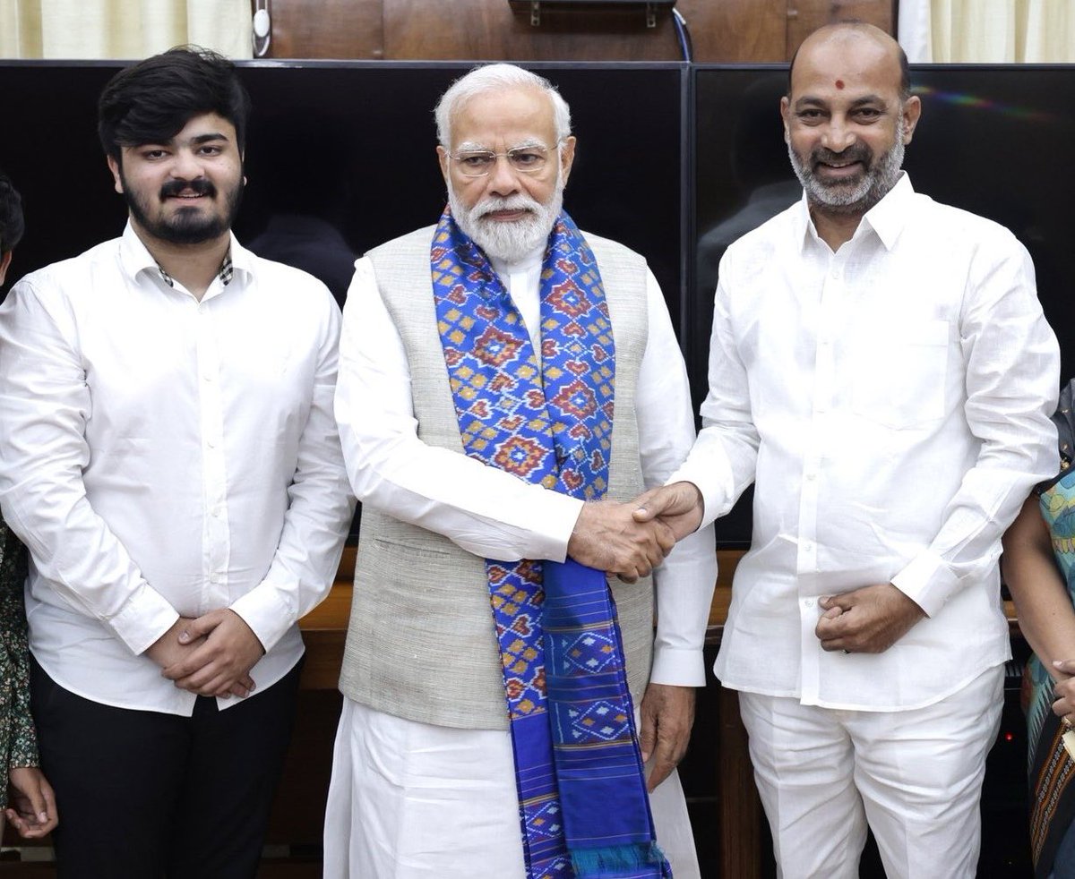 When A BJP MP’s Son Rapes A Minor!!! 

A tenth class dropout, 17 year old girl was befriended by BJP MP Bandi Sanjay’s son, Bandi Bageerath. 

He would invite her to parties, take her to temples and meet with friends quite often. 

Recently too, he invited her to a party at a