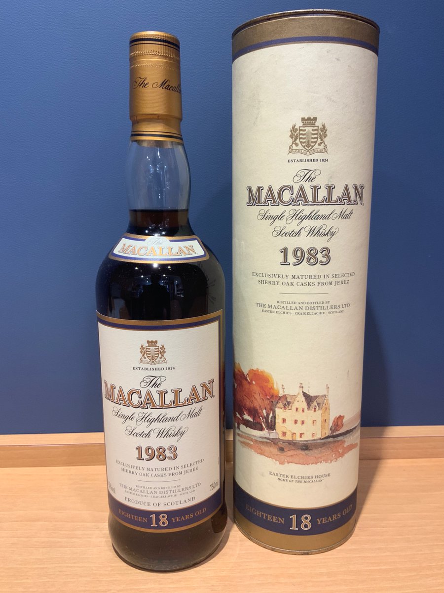ザ　マッカラン　1983　空ボトル ザ・マッカラン / 18年 1983年 43% 700ml オールド・ボトル（イタリア