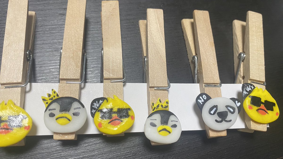 3100Shio's tweet photo. 完成品
こんなんできたよ〜！
欲しい人いるかな？もし欲しい方いらっし���ったらリプやDMでも良いのでお声掛けください^_^

で、申し訳ないですが、ピヨン・ペンペン・パンKのみとなっております。

#2pm東京ドーム #2PM_15th_Anniversary 
#2PM_RETURN https://t.co/lvuf54F7zI