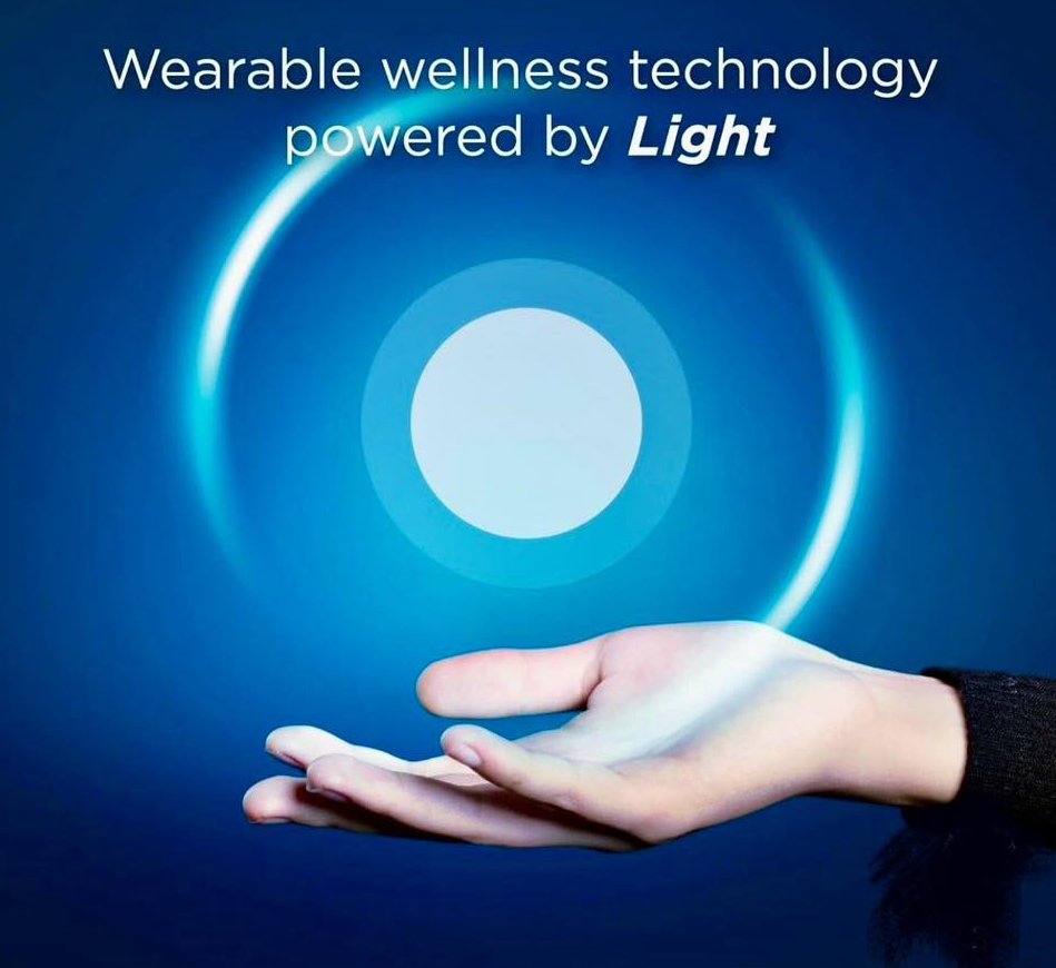 Geonua's tweet photo. Unleash the calming power of light with this revolutionary wearable tech! A drug-free solution for stress relief—hello, future! Feel the tranquility spread. #Innovation #Wellness #LightMagic https://t.co/A2KERMLfkU