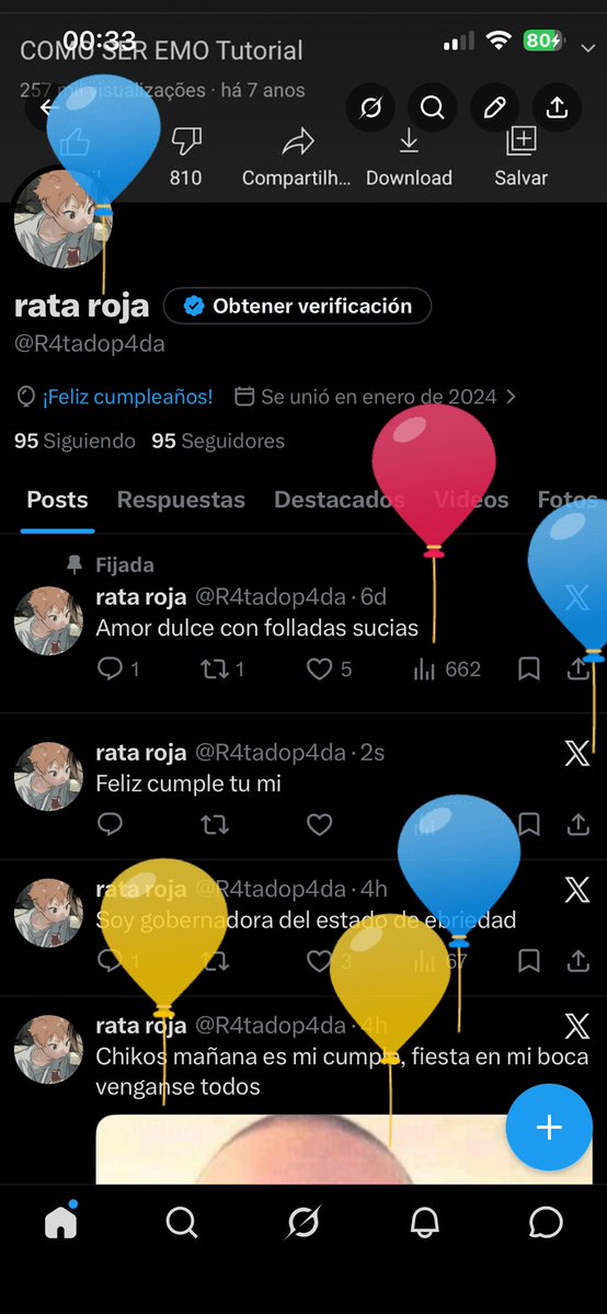 rata roja tweet media