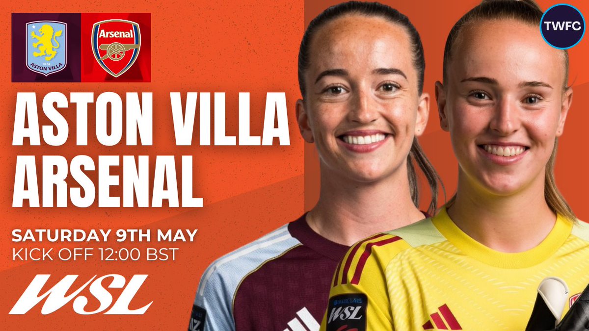 SubToTWFC's tweet photo. ASTON VILLA VS ARSENAL LIVE - Women's Super League Watchalong
- Aston Villa looking to return to winning waysโ
- Arsenal pushing for second spot๐ฅ
- Join us LIVE for commentary and analysis!๐บ
We're LIVE now!
https://t.co/w6fB6vP9Xd
#AFVC #ArsenalWFC #BarclaysWSL https://t.co/NdGm2xb4Uj
