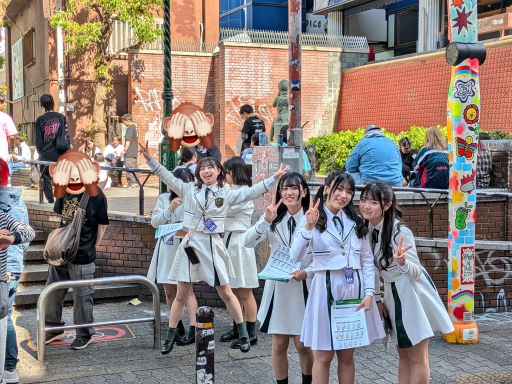 ビラ配りしてるアイドルに遭遇した! #ほくりくアイドル部 #マワループ