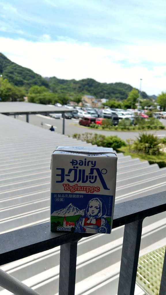 CharibertAtomos's tweet photo. ゆくトラ殿の影響で見掛けたら買ってしまうようになったモノ、ソレはヨーグルッペ。 https://t.co/cWuX3tte5o