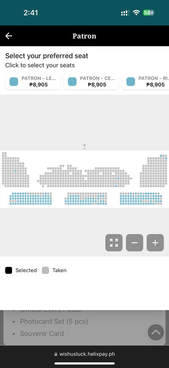 wow wow wow last minute buying!!! malapit na ma-sold out ‘yung patron! and vip din gumagalaw pa.

Buy your tickets now! Bukas na concert ohh #ApinkInManila #Apink_TheOrigin_inManila

Link: wishusluck.helixpay.ph/products/vip-t…