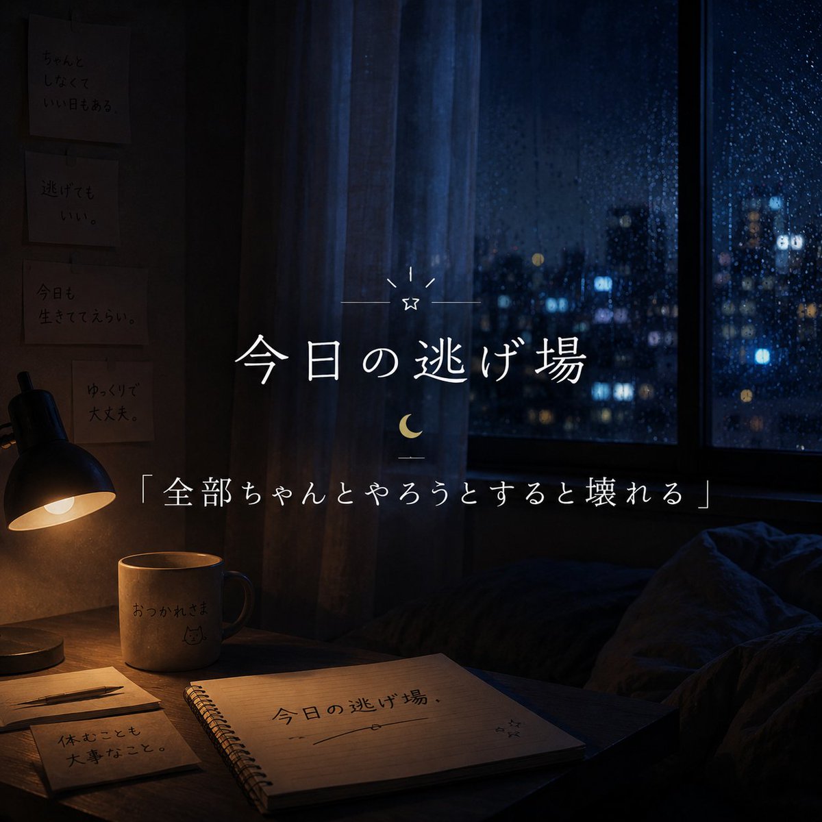 おとなの逃げ場 tweet media