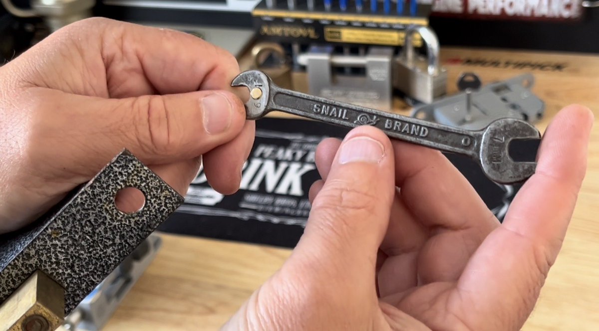 BrummiePicker's tweet photo. Turn a spanner into a lever lock tension tool
https://t.co/iVdv2uV9lq https://t.co/ZvvLshjJPA