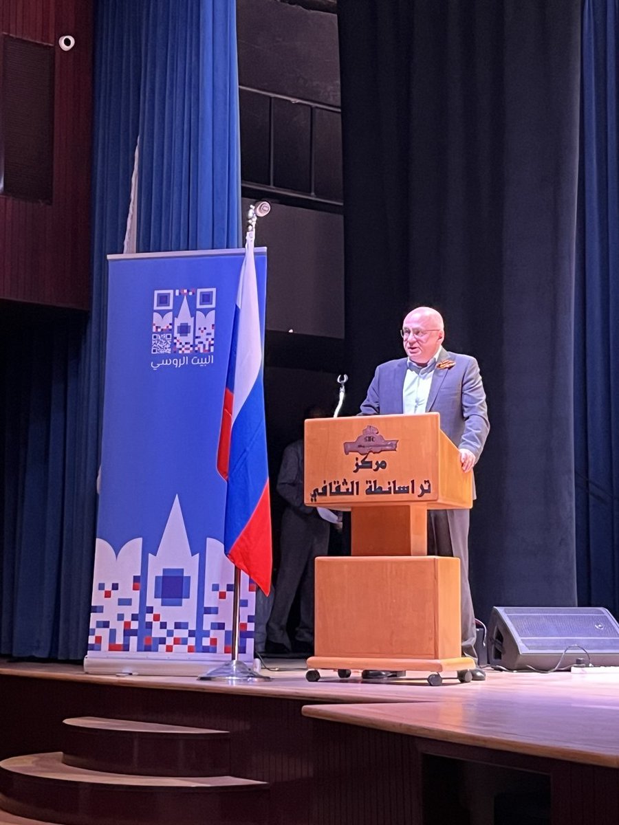 RusEmbJordan's tweet photo. В Аммане в преддверии 81-й годовщины Победы в Великой Отечественной войне прошел торжественный концерт «Победы немеркнущий свет», подготовленный творческими коллективами соотечественников и друзей России.
#Победа81 #ДеньПобеды
#МирСпасСоветскийСолдат
#МыПомним https://t.co/8TrhIJzOQu