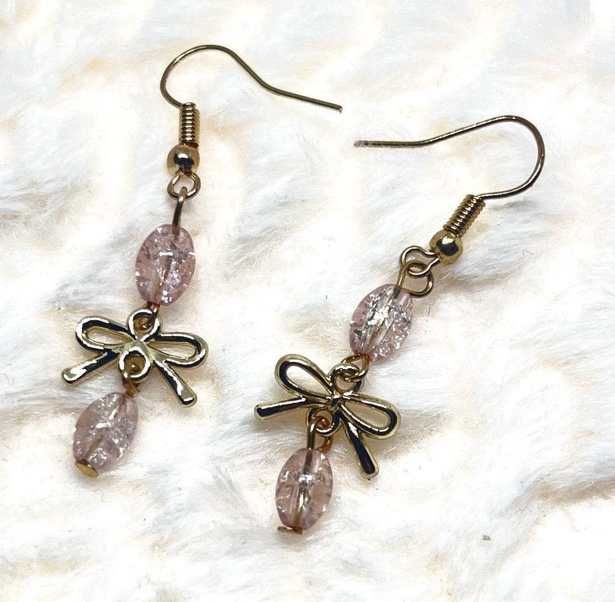 今日のピアス♬ꀶ࿐⋆* #ハンドメイド #ピアス