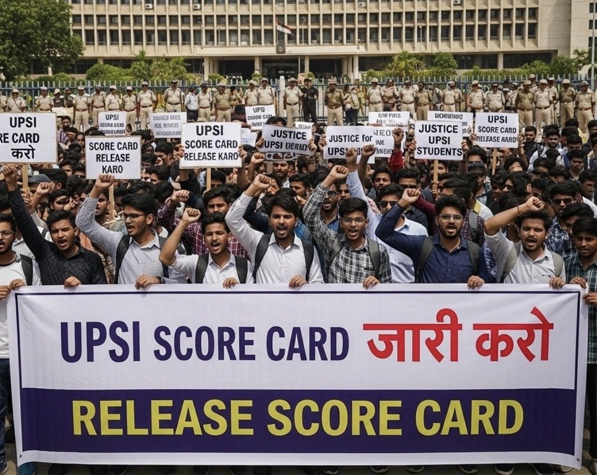 #भर्तीबोर्ड UPSI का रिजल्ट आ गया लेकिन किसी के नंबर नहीं आए ।
भर्ती बोर्ड से निवेदन 🙏है सभी का स्कोर कार्ड जारी किया जाए।
प्राप्तांक अंक जानने का सबका संवैधानिक अधिकार है।
 
#Score_Card_जारी_करो
#Release_Score_Card 
<a href="/CMOfficeUP/">CM Office, GoUP</a> <a href="/upprpb/">Uttar Pradesh Police Recruitment & Promotion Board</a>