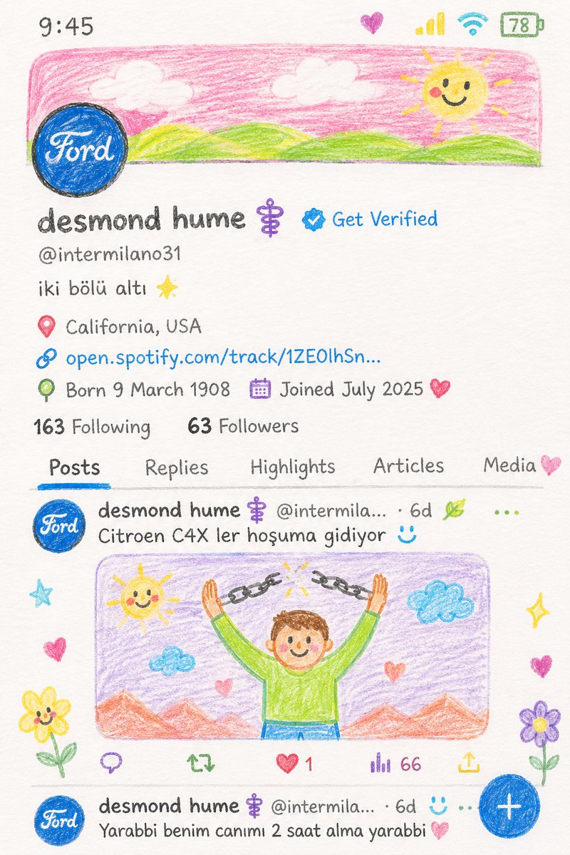 desmond hume⚕️ tweet media