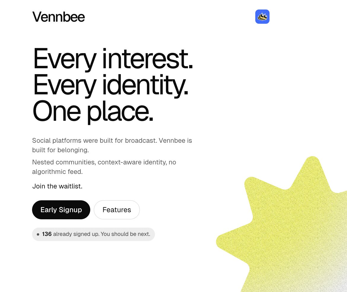 Vennbee tweet media