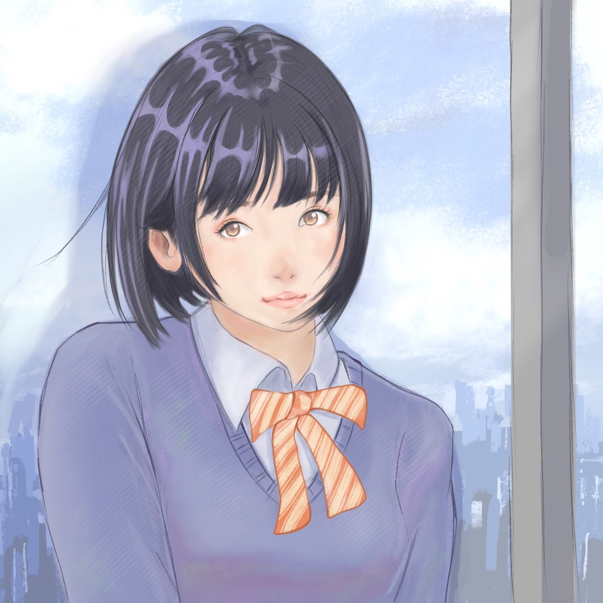 nagaillustrator's tweet photo. 今日の一枚
(修正)
#イラスト #illust https://t.co/1LyzlbXEHt