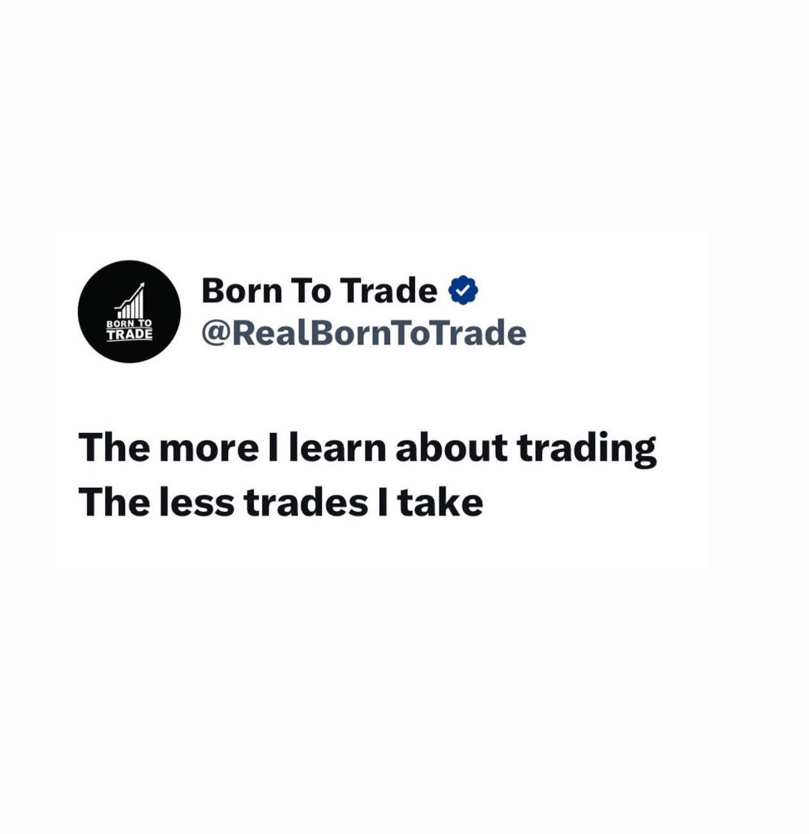 Born To Trade tweet media