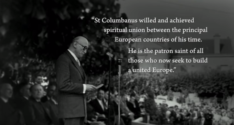 lorraineelizab6's tweet photo. "We are all joint members of one body
whether Franks, Britons or Irish
or whatever people we come from."
Irish missionary monk St Columbanus/Columbán (Patron Saint of EU).
#EuropeDay #SchumanDay 🇪🇺 https://t.co/xbdFglpQdq