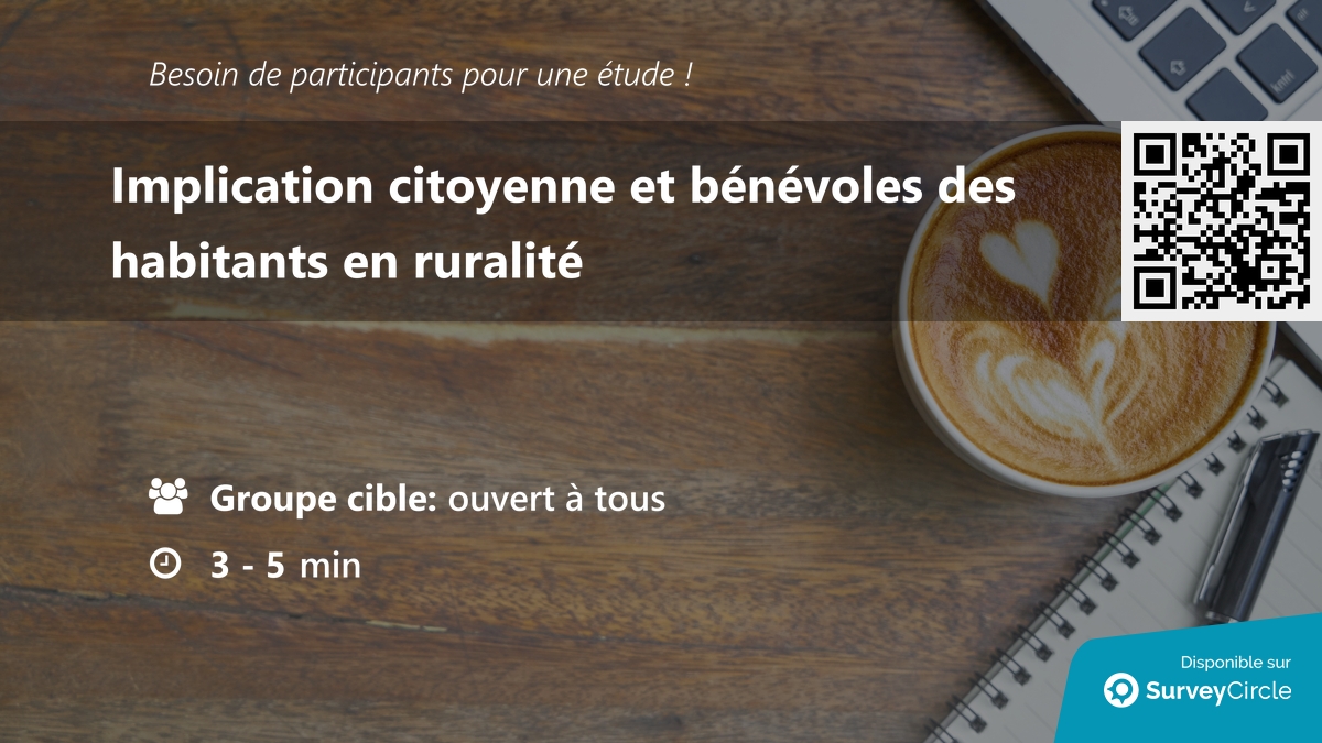 daily_research's tweet photo. Recherche de participants pour une étude !

Sujet : "Implication citoyenne et bénévoles des habitants en ruralité" via @SurveyCircle

#implication #bénévole #commune #rural #enquête #surveycircle https://t.co/44k5rlC3ii
